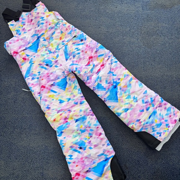 Boulder Gear Girls Insulated Snow Set - Jacket and Bib Pants Size YS/8 NWT - Picture 8 of 16